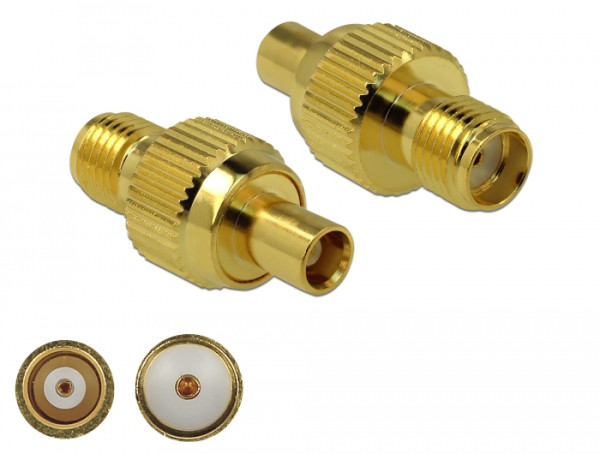 DeLOCK 89988 Koaxialstecker R-SMA 1 Stücke 50 Ohm (89988)