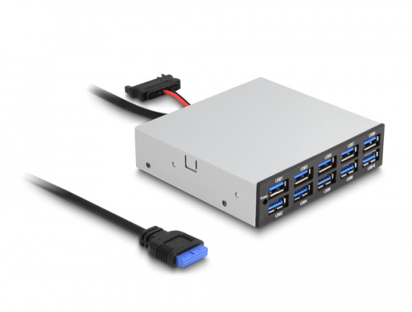 DeLOCK 3.5″ USB 5 Gbps Front Panel 10 x USB Typ-A (64208)