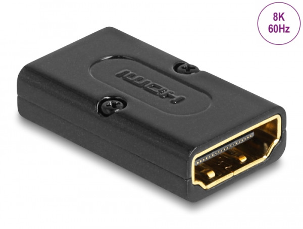 DeLOCK HDMI Adapter Buchse zu Buchse 8K 60 Hz Metall (60019)