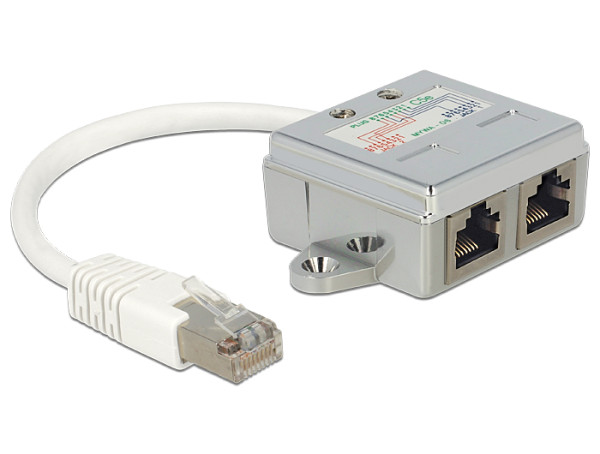 DeLOCK 65441 Netzwerkkabel Grau 0,15 m (65441)