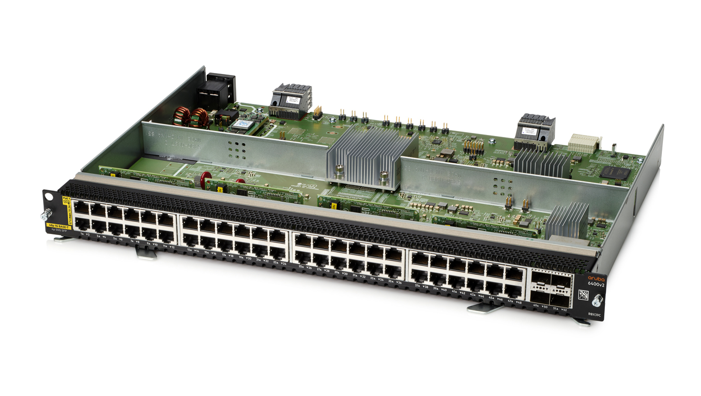 HPE Aruba 6400 48p 1G CL4 PoE 4SFP56 v2 Modul (R0X39C)