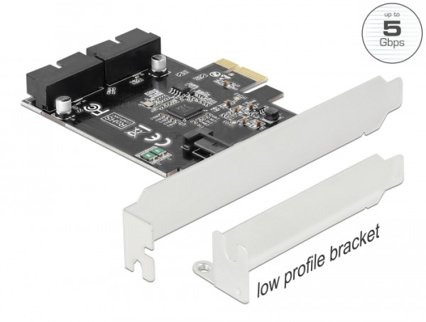 DeLOCK 90387 Schnittstellenkarte/Adapter Eingebaut USB 3.2 Gen 1 3.1 Gen 1 (90387)