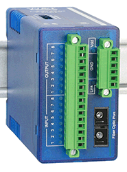 W&T Digital-IO Extender Set, 8x8, Singlemode SC (17635)