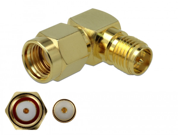 DeLOCK 89968 Koaxialstecker RP-SMA 1 Stücke 50 Ohm (89968)