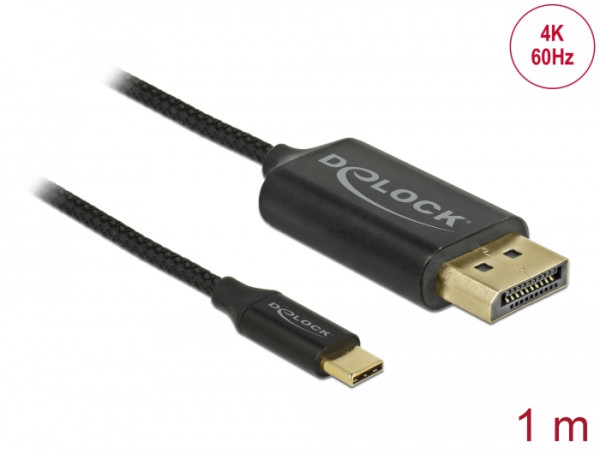 DeLOCK 83709 USB-Grafikadapter 3840 x 2160 Pixel Schwarz (83709)