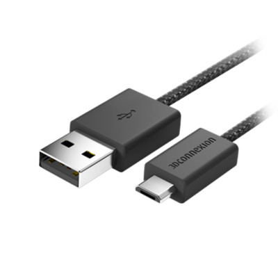 3Dconnexion 3DX-700088 USB Kabel 1,5 m USB A Micro-USB B Schwarz (3DX-700088)