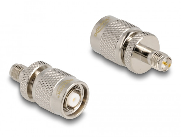 DeLOCK 88411 Kabeladapter RP-SMA RP-TNC Silber (88411)