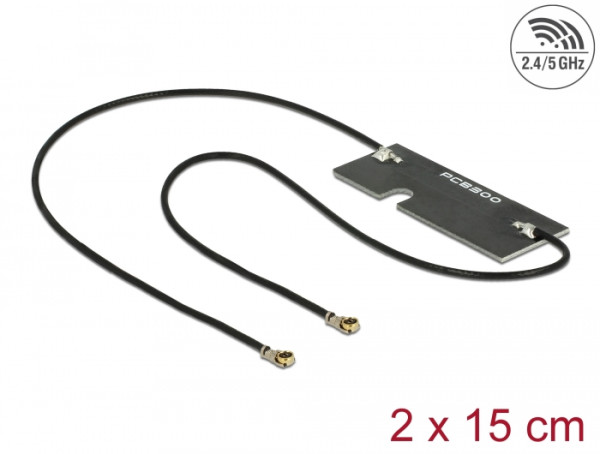 DeLOCK 89569 Netzwerk-Antenne Sektorantenne MHF 5 dBi (89569)
