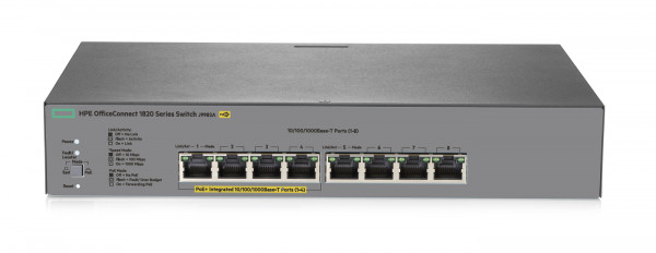 HPE 1820-8G-PoE+ 65W Switch (J9982A)