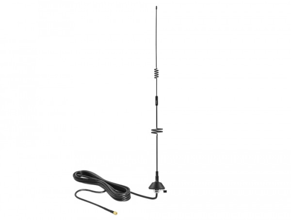 DeLOCK 12582 Netzwerk-Antenne Omnidirektionale Antenne SMA 7 dBi (12582)