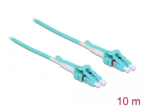 DeLOCK 85131 InfiniBand/Glasfaserkabel 10 m LC Blau (85131)