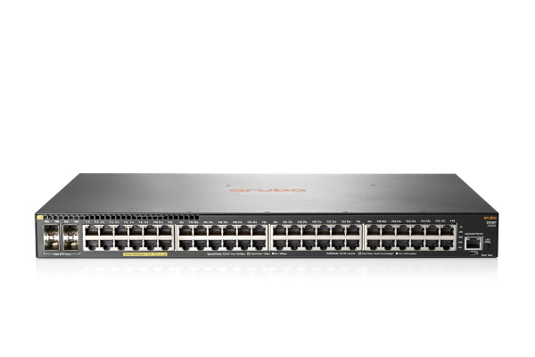 HPE Aruba 2930F 48G PoE+ 4SFP Switch (JL262A)