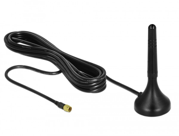 DeLOCK 12583 Netzwerk-Antenne Omnidirektionale Antenne SMA 2 dBi (12583)