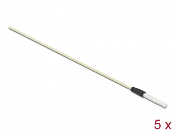 DeLOCK LWL Reinigungsstäbchen für Steckverbinder mit 2,50 mm Hülse 5 Stück (86781)