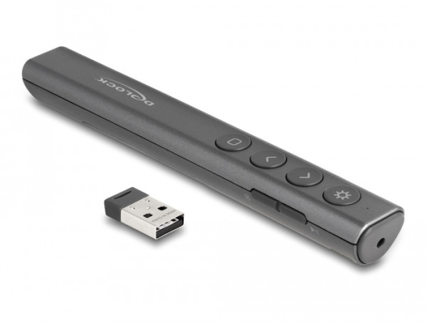DeLOCK USB Laser Presenter anthrazit (64250)