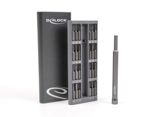 DeLOCK Präzisions Schraubendreher Set 49-teilig (64126)