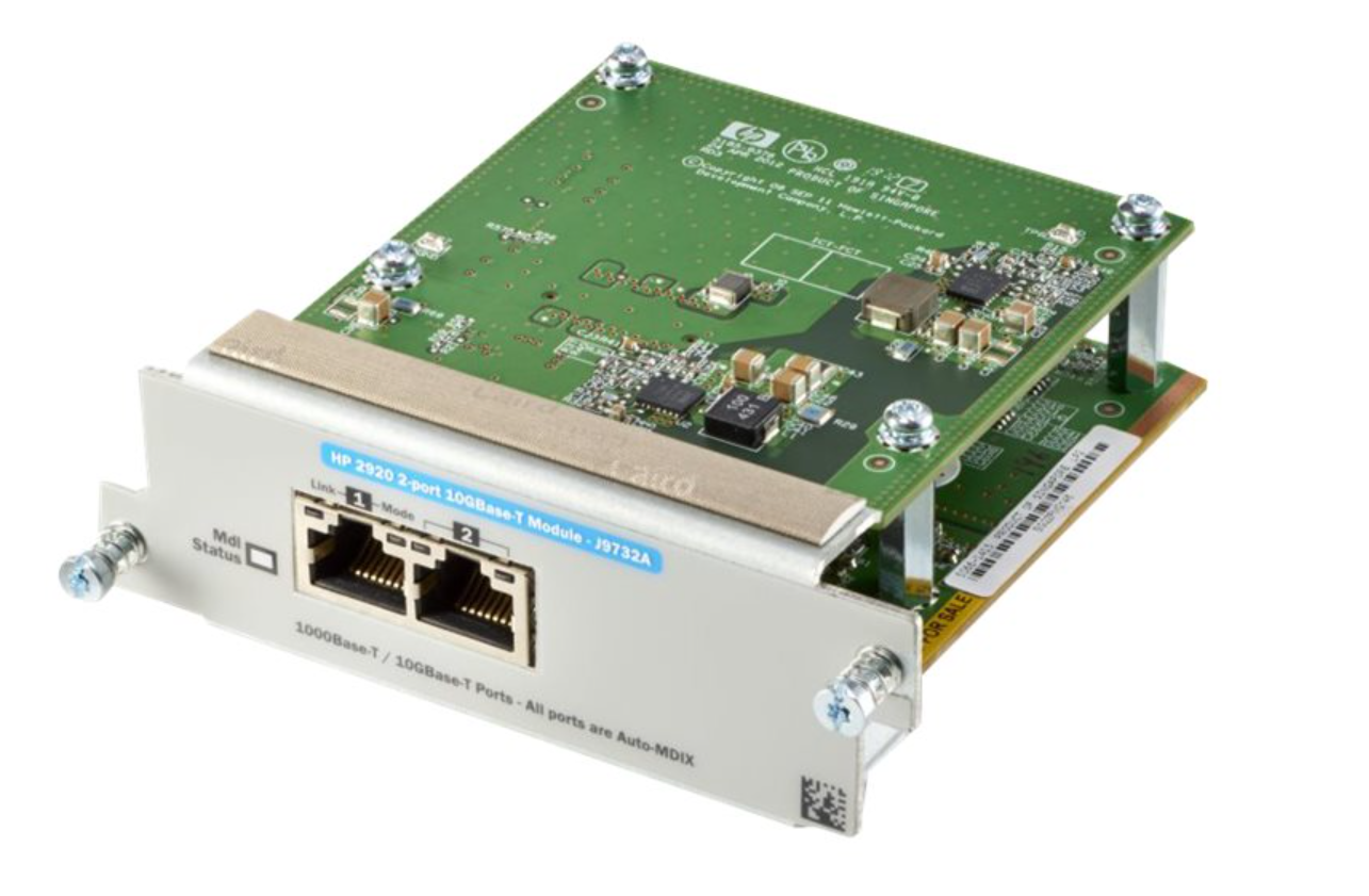 HP 2920 2-Port 10GBase-T Module (J9732A)
