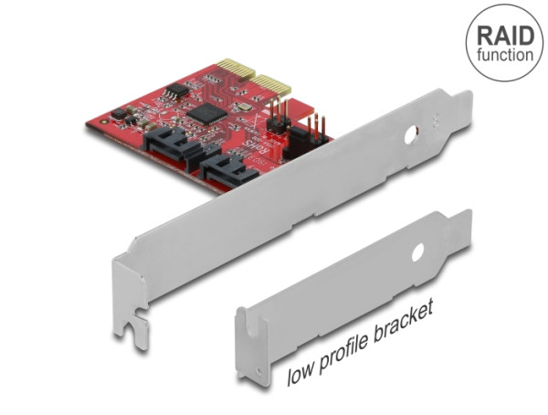 DeLOCK 90406 Schnittstellenkarte/Adapter Eingebaut SATA (90406)