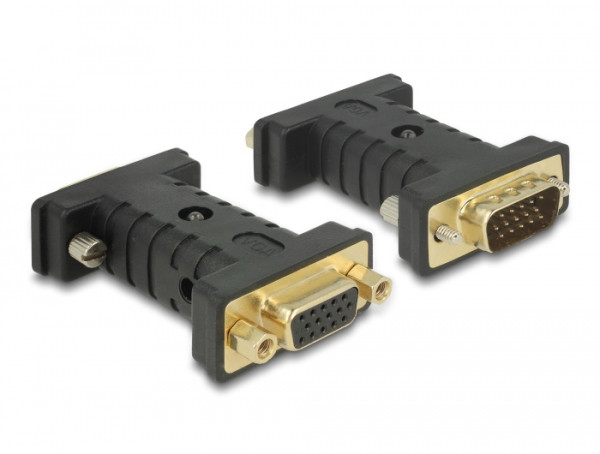 DeLOCK 63326 Kabeladapter VGA D-Sub VGA D-Sub + USB Schwarz (63326)
