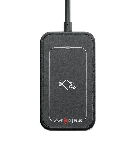 RF IDEAS WAVE ID Plus Mini SDK Black Virtual COM reader (RDR-80532BK0)