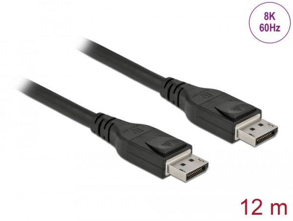 DeLOCK Aktives DisplayPort Kabel 8K 60 Hz 12 m (85503)