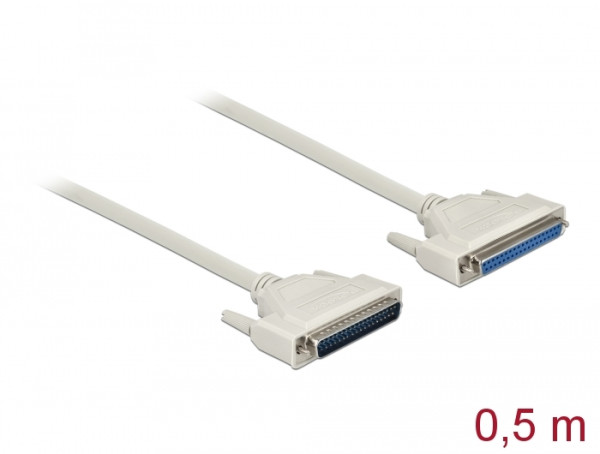 DeLOCK Serielles Kabel D-Sub 37 Stecker zu Buchse 0,5 m (86910)