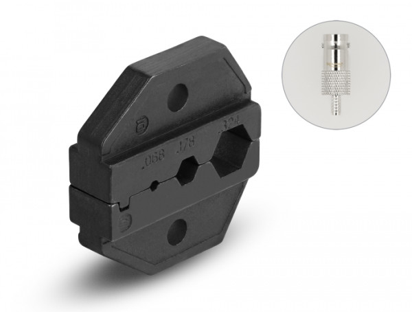 DeLOCK Pressprofileinsatz III für Crimpzange 90528, 90527, 90295, 90546 und 90296 (90531)