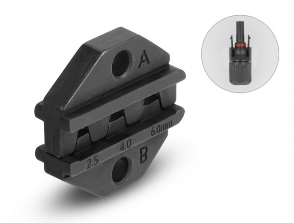 DeLOCK Pressprofileinsatz XIV für Crimpzange 90528, 90527, 90295, 90546 und 90296 (90572)