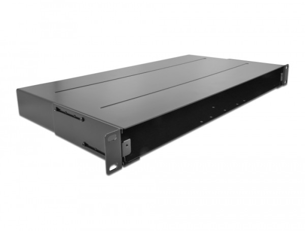 DeLOCK 19″ LWL Glasfaser Spleißbox 96 Fasern (43350)