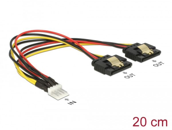 DeLOCK 85236 Internes Stromkabel 0,2 m (85236)