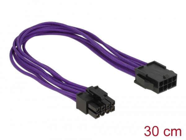 DeLOCK 0.3m 8-pin EPS M/F 0,3 m (83702)