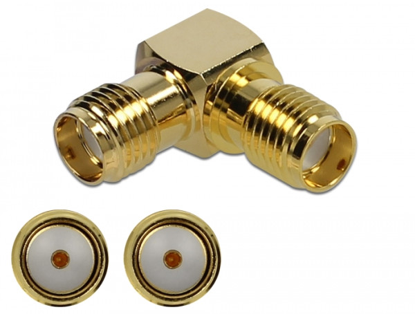 DeLOCK 89952 Drahtverbinder SMA, SMA Gold (89952)