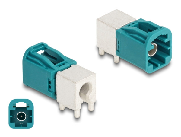DeLOCK Mini FAKRA Stecker single gewinkelt A-Typ PCB (90112)