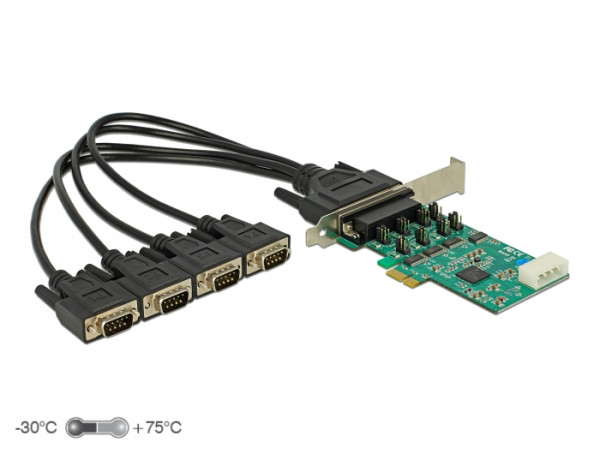 DeLOCK 89335 Schnittstellenkarte/Adapter Eingebaut Seriell (89335)