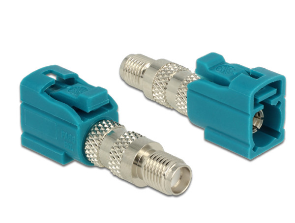 DeLOCK 88926 Kabeladapter FAKRA Z SMA Blau (88926)