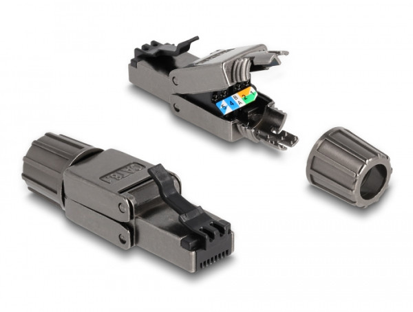 DeLOCK RJ45 Stecker Cat.8.1 STP werkzeugfrei (86514)