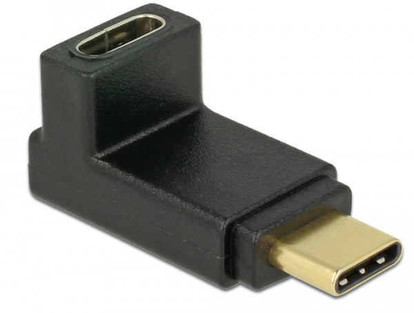 DeLOCK 65914 Kabeladapter 1 x USB Type-C Male 1 x USB 3.1 Gen 2 Type-C™ female Schwarz (65914)