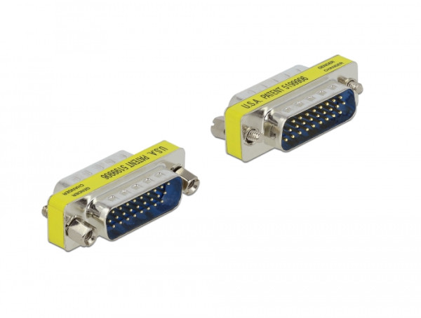 DeLOCK D-Sub HD 26 Pin Gender Changer Stecker zu Stecker (65112)