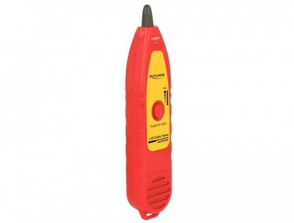 DeLOCK 86109 Netzwerkkabel-Tester Rot, Gelb (86109)