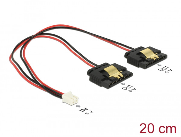 DeLOCK 85249 Internes Stromkabel 0,2 m (85249)