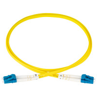 LWL Patchkabel LC/UPC-LC/UPC Duplex OS2 Singlemode 0,5 m