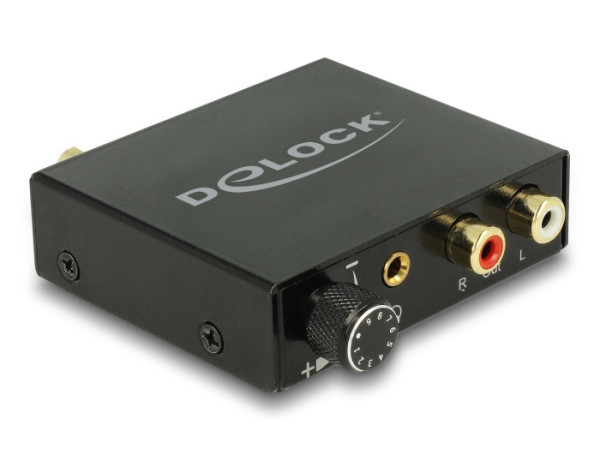 DeLOCK 63972 Audio-Konverter Schwarz (63972)