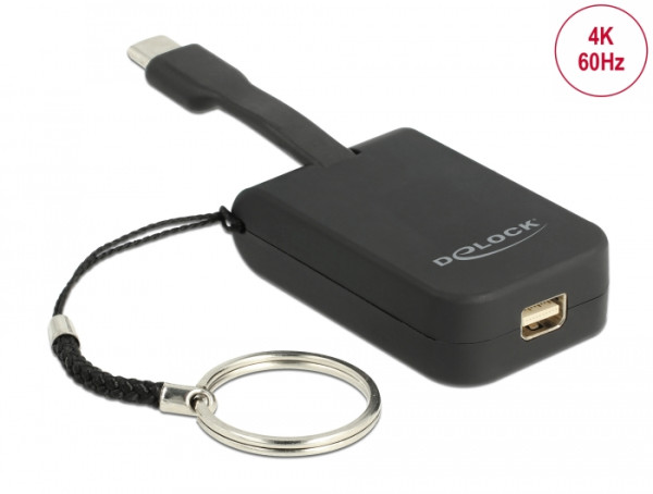 DeLOCK 63939 Videokabel-Adapter 0,03 m USB Typ-C mini DisplayPort Schwarz (63939)