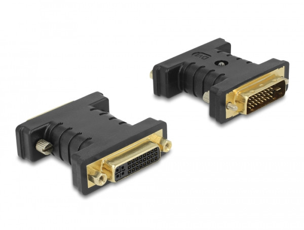 DeLOCK 63313 Kabeladapter 1 x DVI 24+1 1 x DVI 24+5 Schwarz (63313)