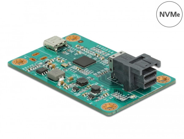 DeLOCK Konverter USB Type-C zu SFF-8643 (64093)
