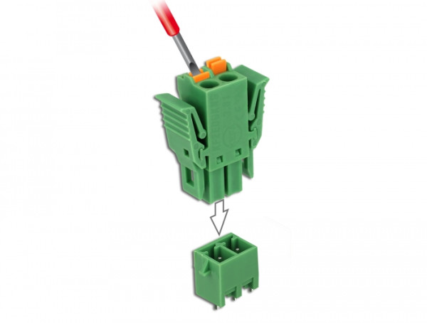 DeLOCK 65968 Anschlussblock Grün (65968)