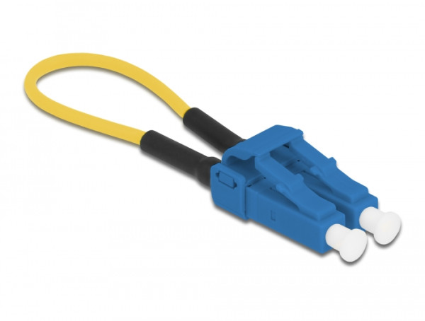 DeLOCK LWL Loopback Adapter LC / UPC Singlemode blau (86924)