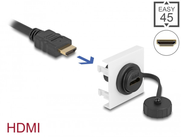 DeLOCK Easy 45 HDMI Modul 45 x 45 mm (81409)