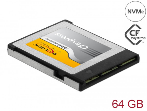 DeLOCK 54064 Internes Solid State Drive 64 GB PCI Express NVMe TLC (54064)