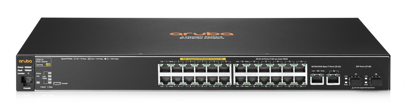 J9779A - HPE Aruba 2530 24 PoE+ Switch | Tiefenbach IT GmbH